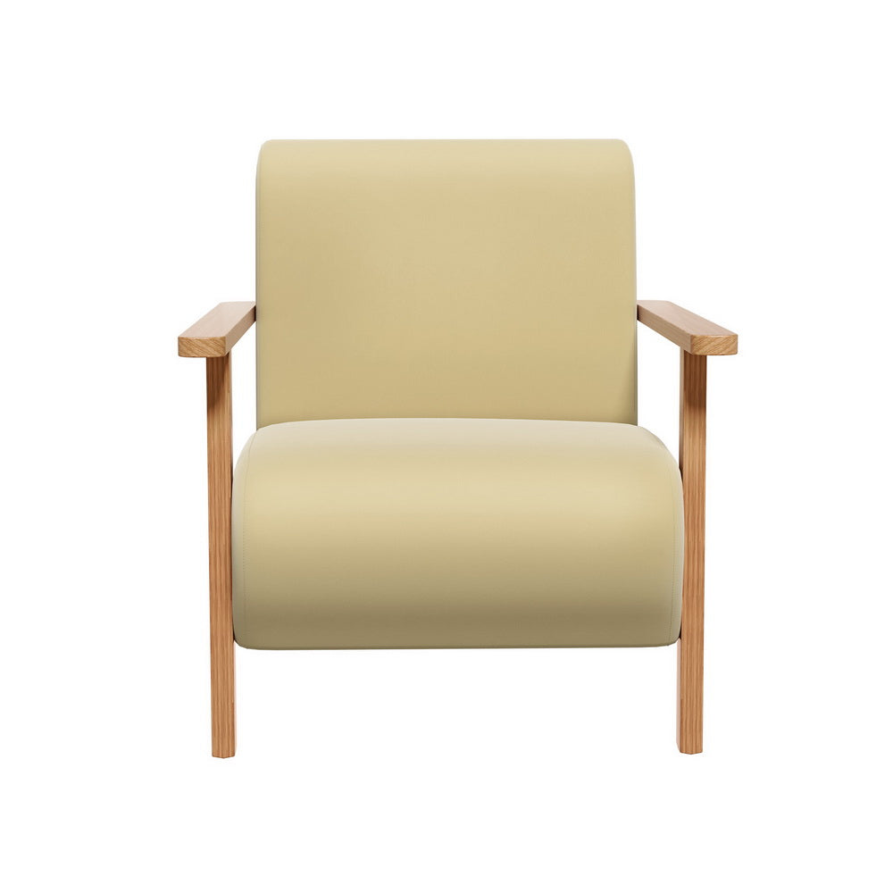 Micka Armchair Velvet - Yellow