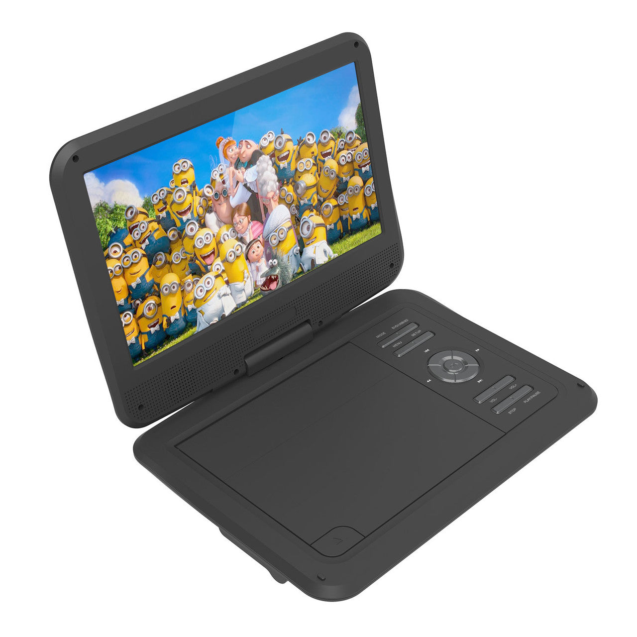 Laser 10 Inch Portable DVD Player with Anti-Skip Technology