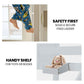 Maia Modular Slumber Wooden Kids Bunk Bed Frame - White Single