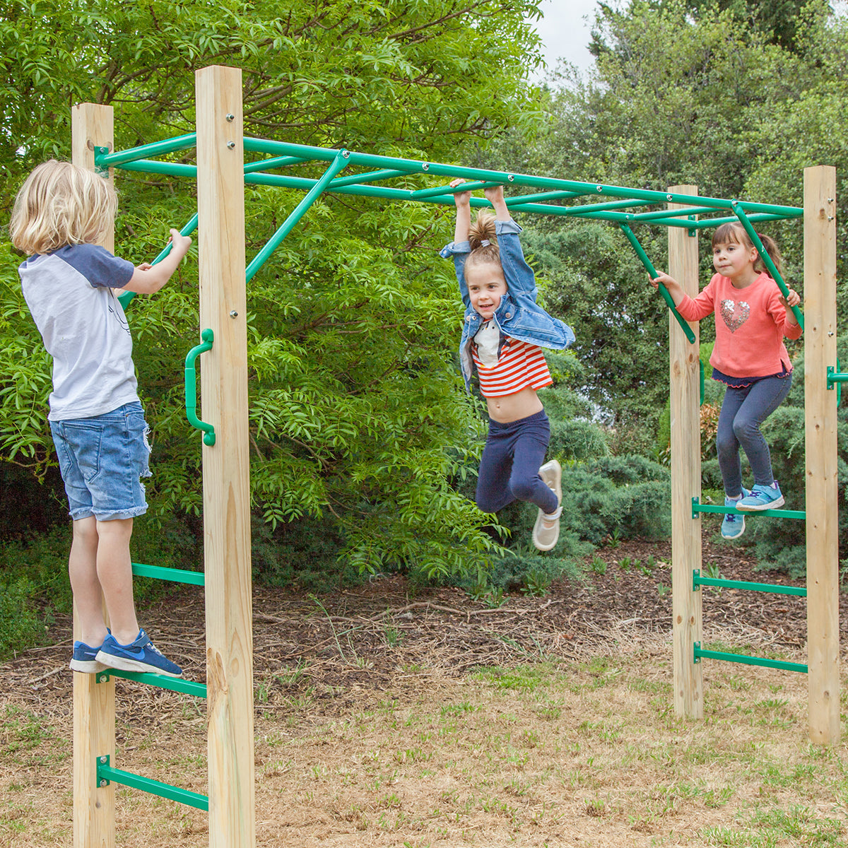 Kids Amazon 2.5m Monkey Bar Set