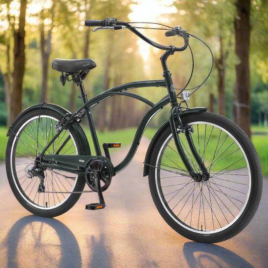 Bikes Miami R7 Mens Cruiser 26*19" Forest Green (S-Ride Version)