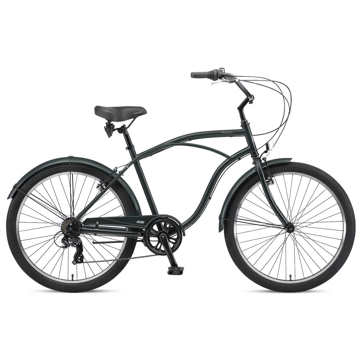 Bikes Miami R7 Mens Cruiser 26*19" Forest Green (S-Ride Version)