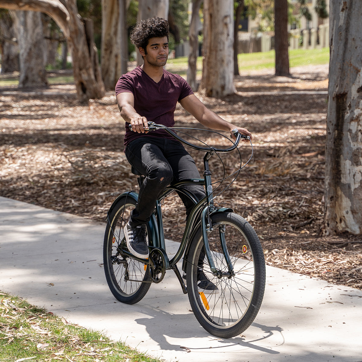 Bikes Miami R7 Mens Cruiser 26*19" Forest Green (S-Ride Version)