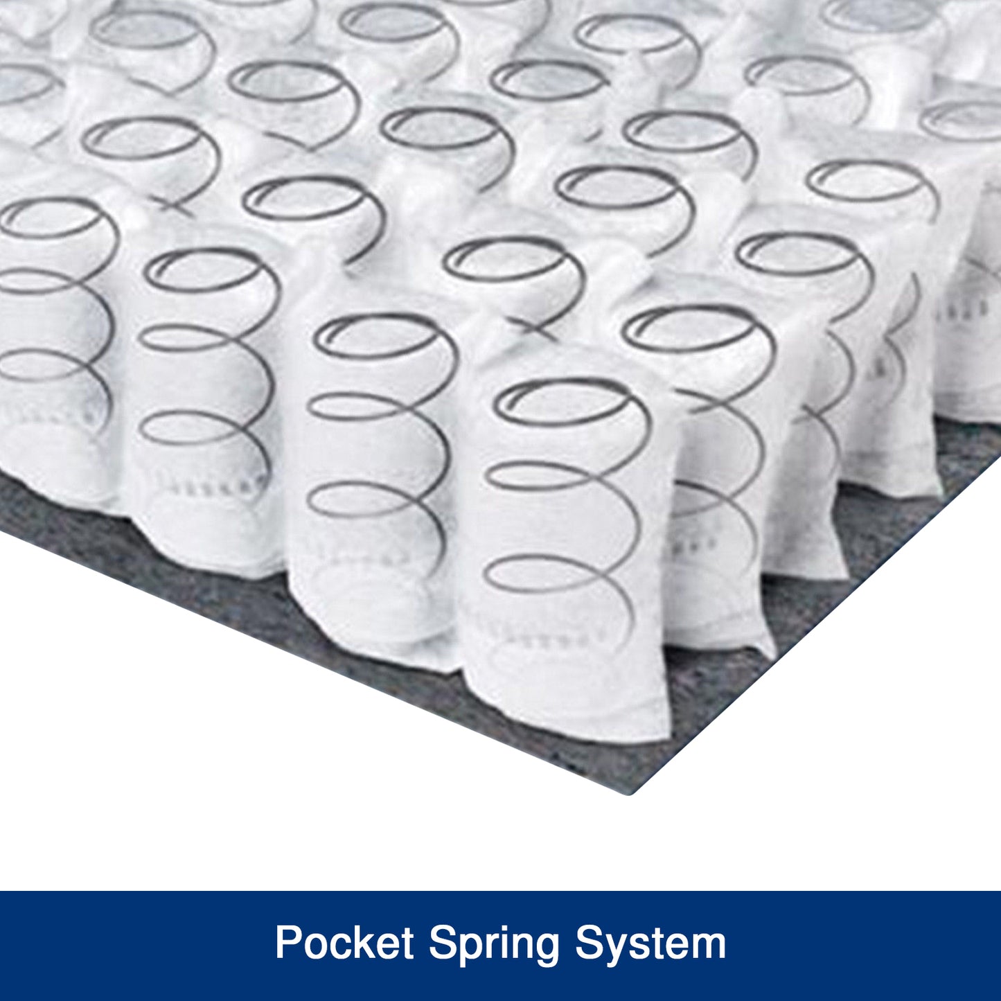 Dashiell 30cm Mattress In Gel Memory Foam 6 Zone Pocket Coil Soft Firm - Queen