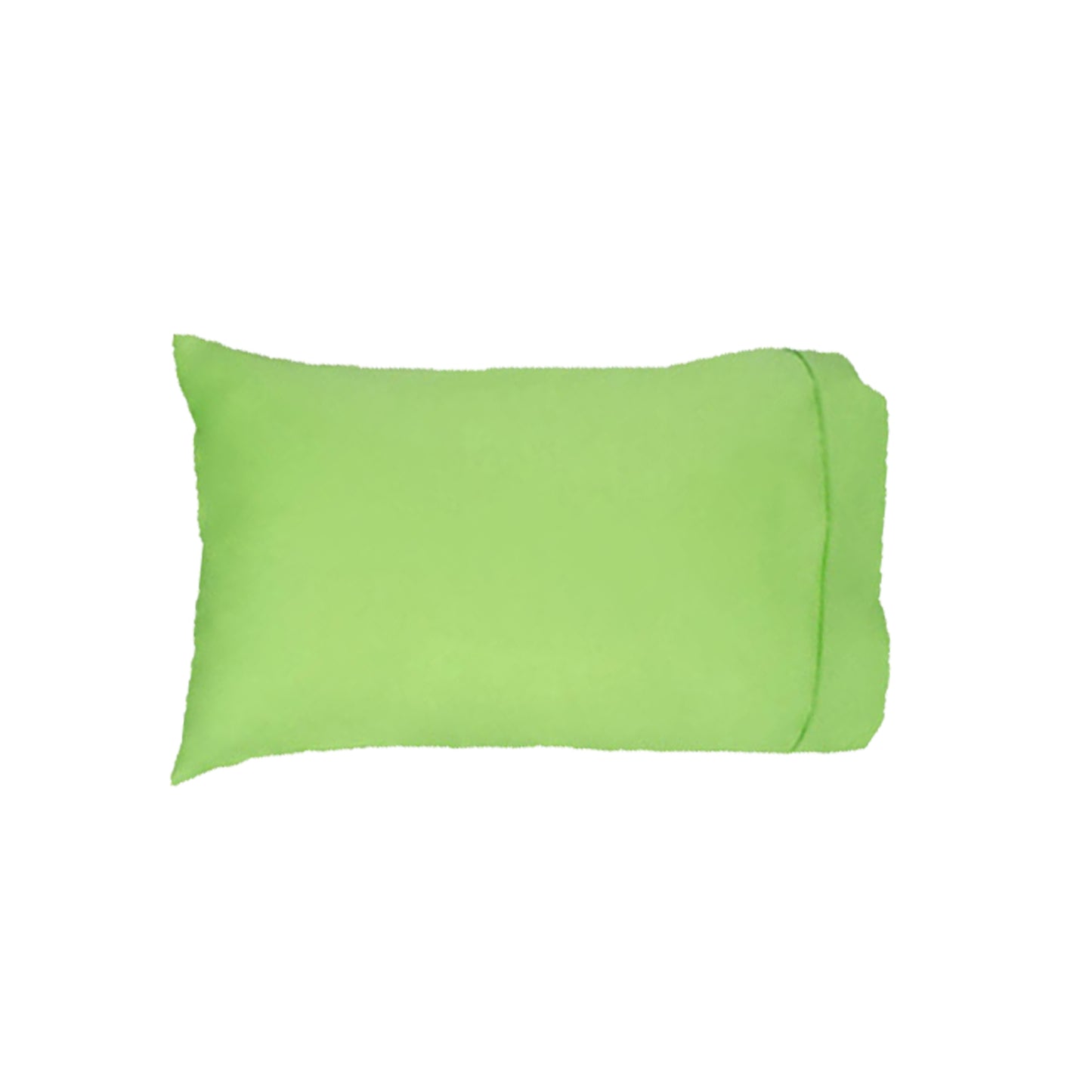 250TC Cotton Standard Pillowcase - Lime