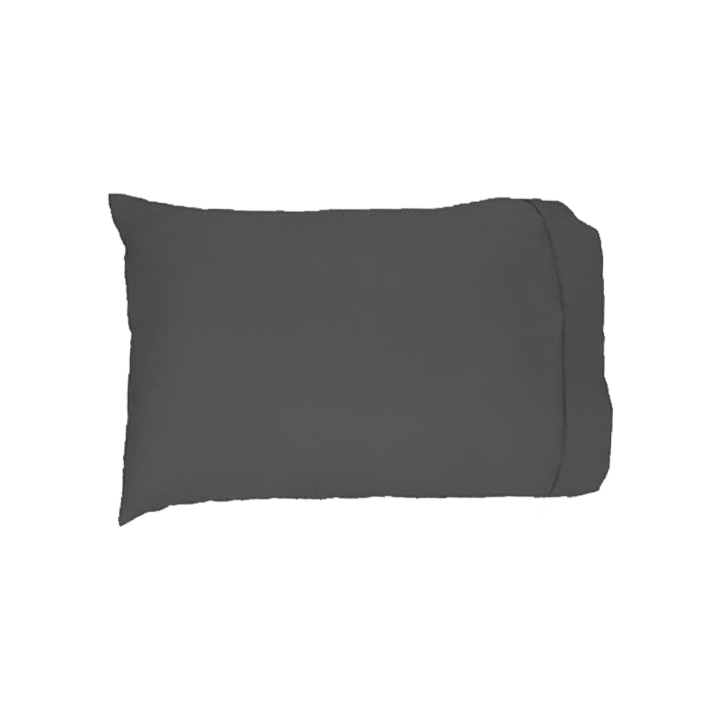 250TC Cotton Standard Pillowcase - Slate