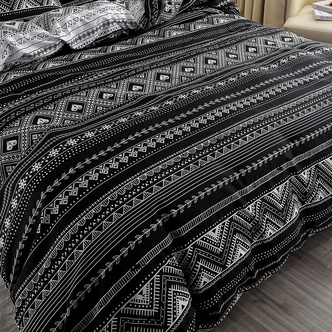 Super King Reversible Duvet Quilt Cover Set