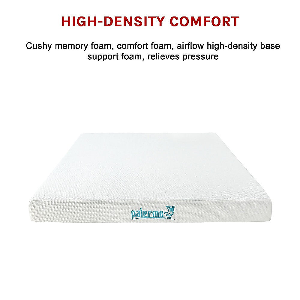 Kairos 15.25cm Green Tea Memory Foam Mattress Cooling Comfort - Queen