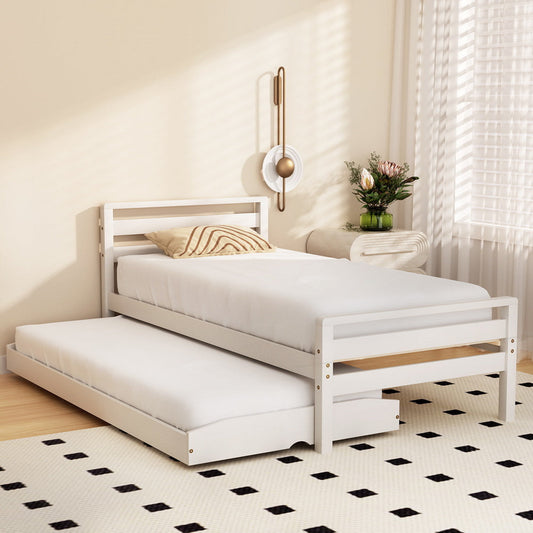 Obsidian Bed & Mattress Package with 32cm Mattress - White Single