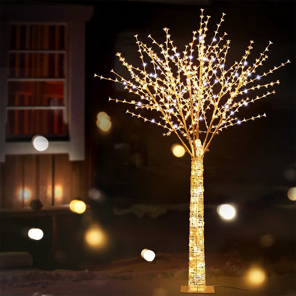 7ft 2.1m Christmas Tree 780 LED Lights Cherry Blossom Trees Jingle Jollys