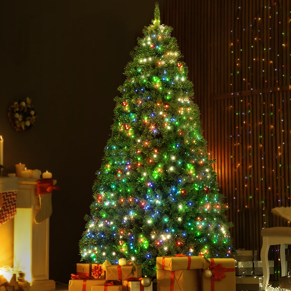 6ft 1.8m Christmas Tree RGB Remote LED Tree Party Decoration 890 Tips