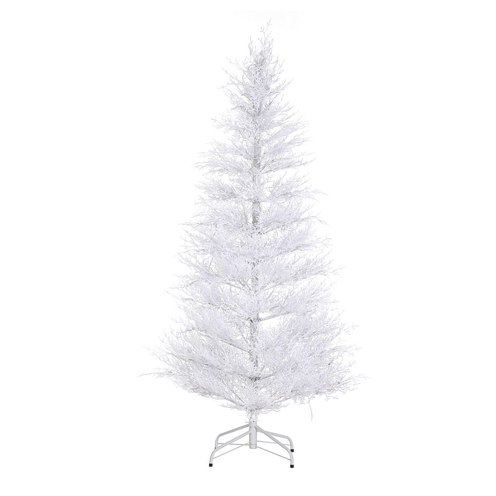 6ft 1.8m 200 LED 622 Tips Christmas Tree 8 Modes Adjustable Multi Color Light Snowy