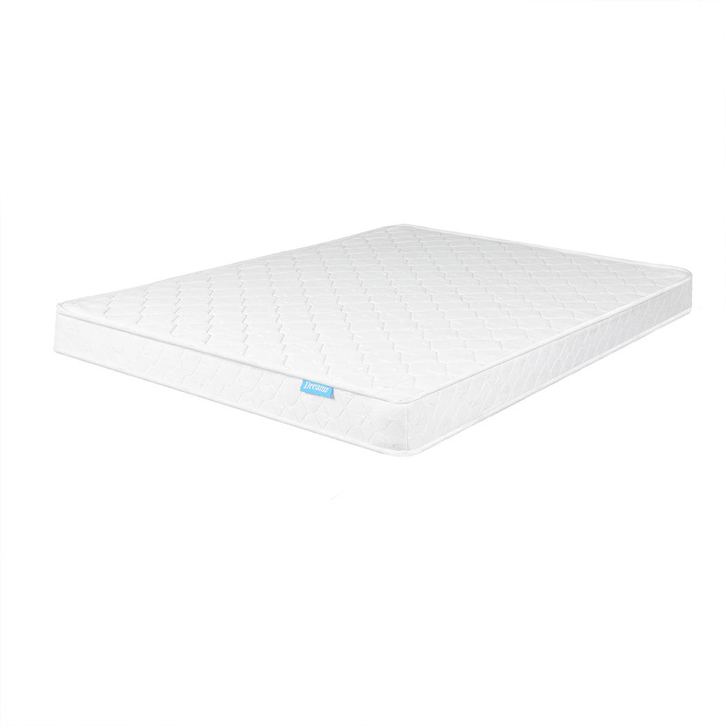 Zera 13cm Mattress Spring Coil Bonnell Bed Sleep Foam Medium Firm - Queen