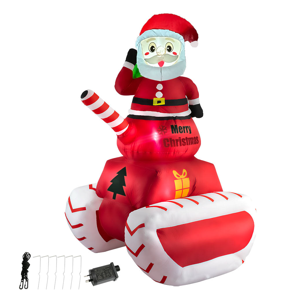 Santa Claus Christmas Inflatable Xmas Decorations - 1.8M