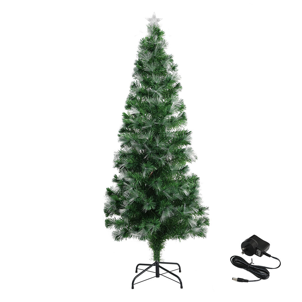 5ft 1.5m 170 Branches Fiber Optic Christmas Tree