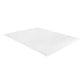 KING SINGLE 140gsm Mattress Protector Pillowtop - White