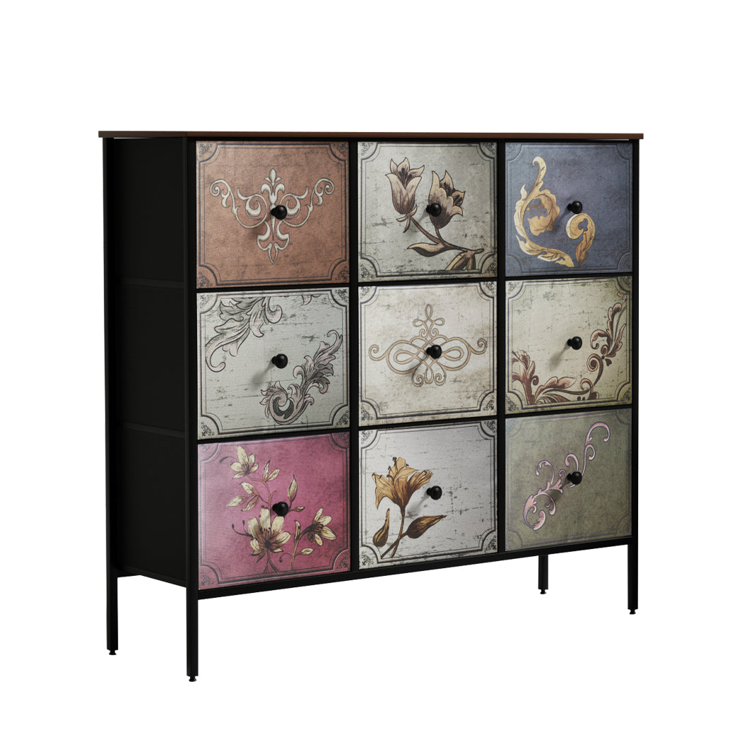 Levede 9 Chest of Drawers Storage Cabinet