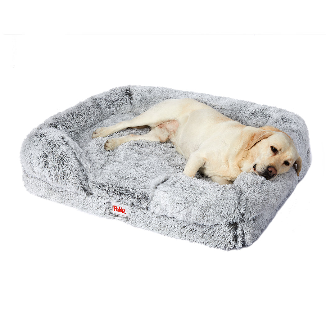 LARGE Dog Beds Pet Orthopedic Sofa - Grey