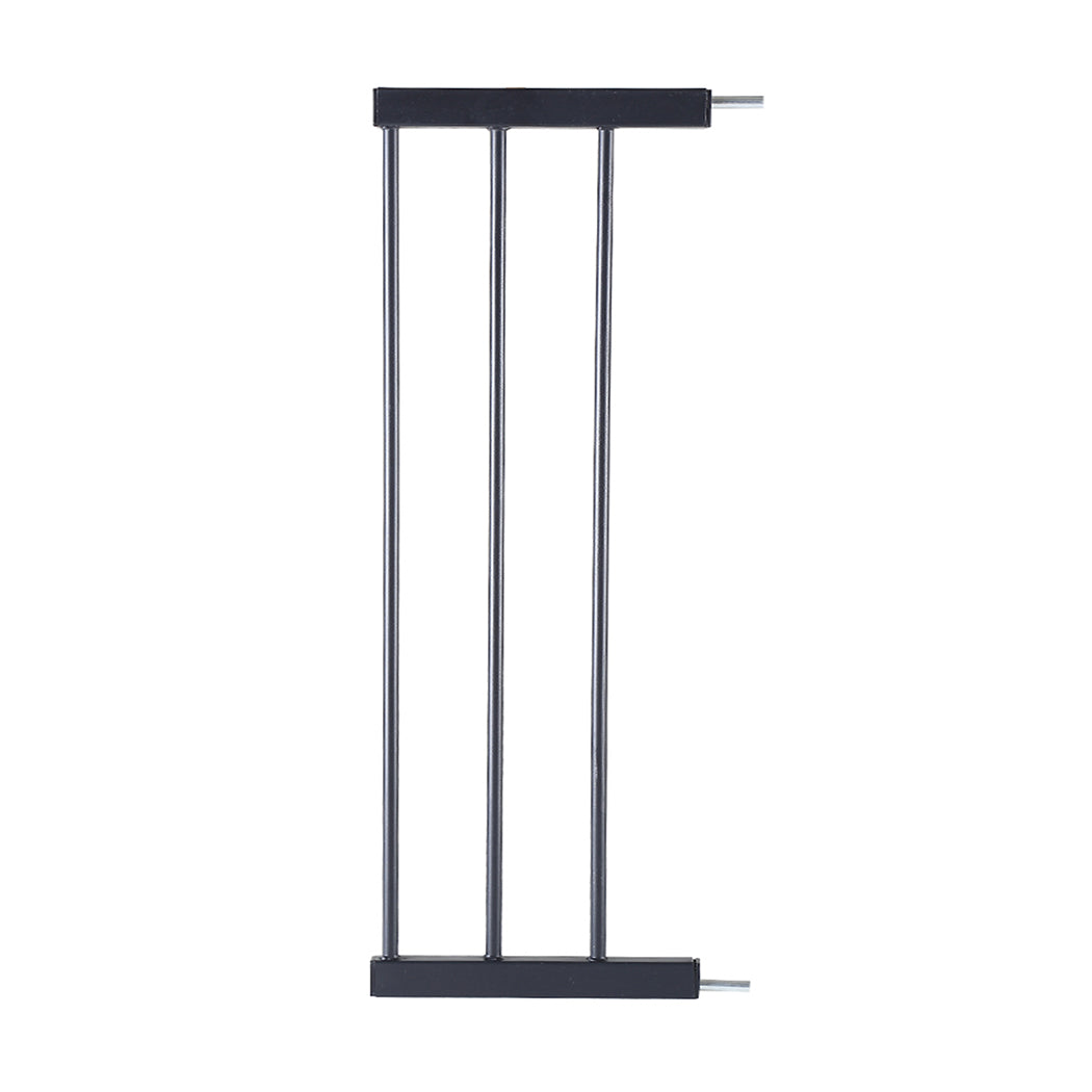 Baby Kids Safety Security Gate Stair Barrier Doors Extension Panels 20cm Black