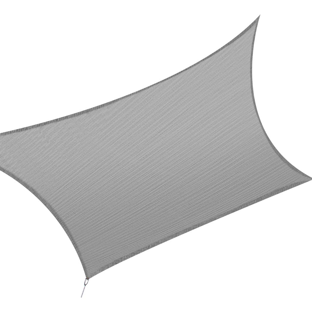 Mountview Sun Shade Sail Cloth Canopy Charcoal 180