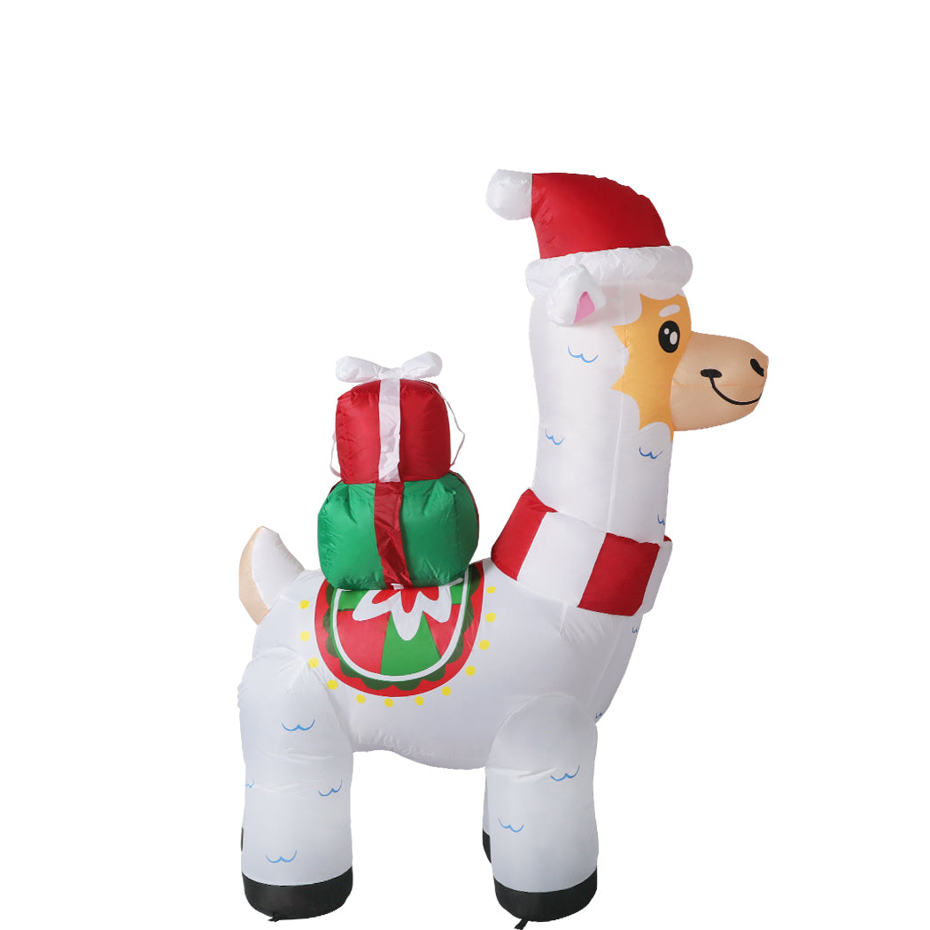 Llama Christmas Inflatable Xmas Decorations - 1.8M