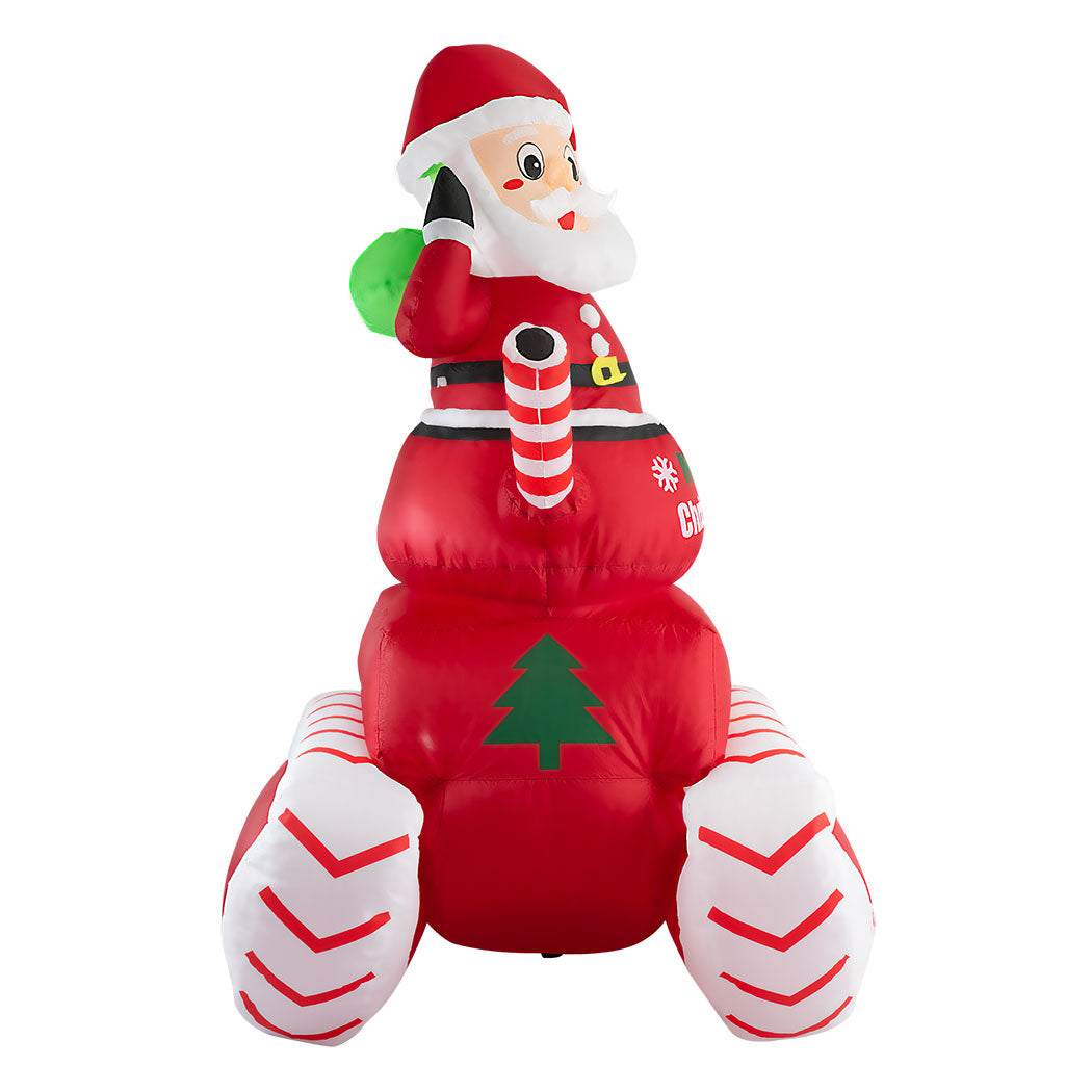 Santa Claus Christmas Inflatable Xmas Decorations - 1.8M
