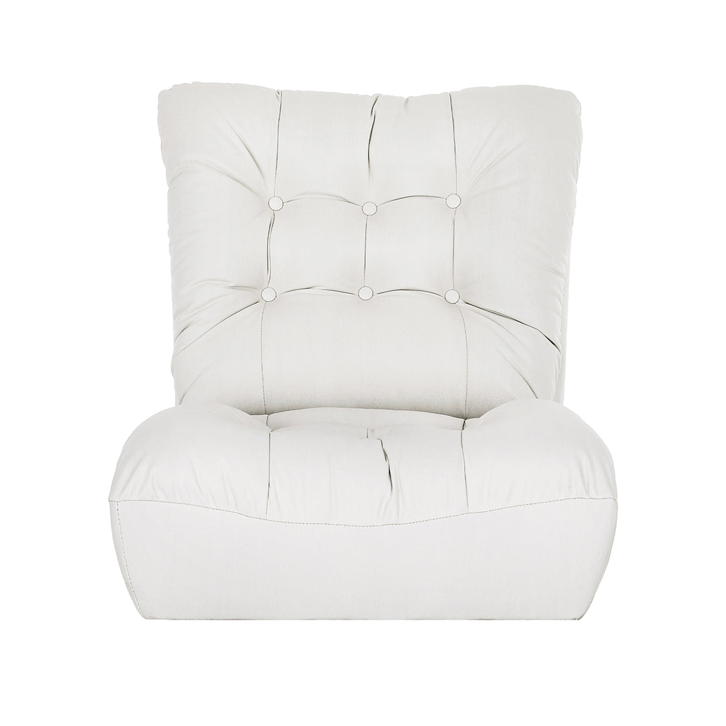 Maritza Accent Chair Lounge Sofa Bed - White