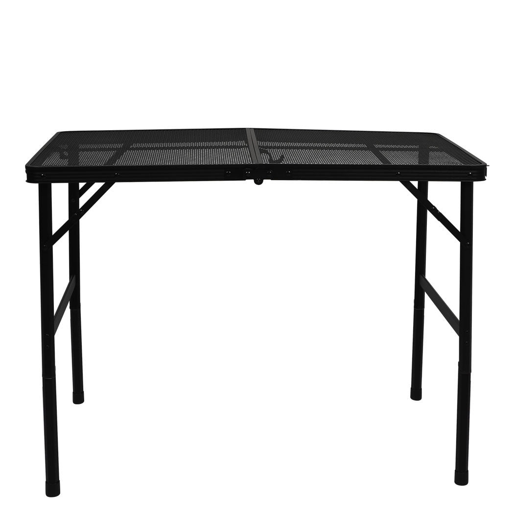 Grill Table BBQ Camping Tables Outdoor Foldable Aluminium Portable Picnic Large