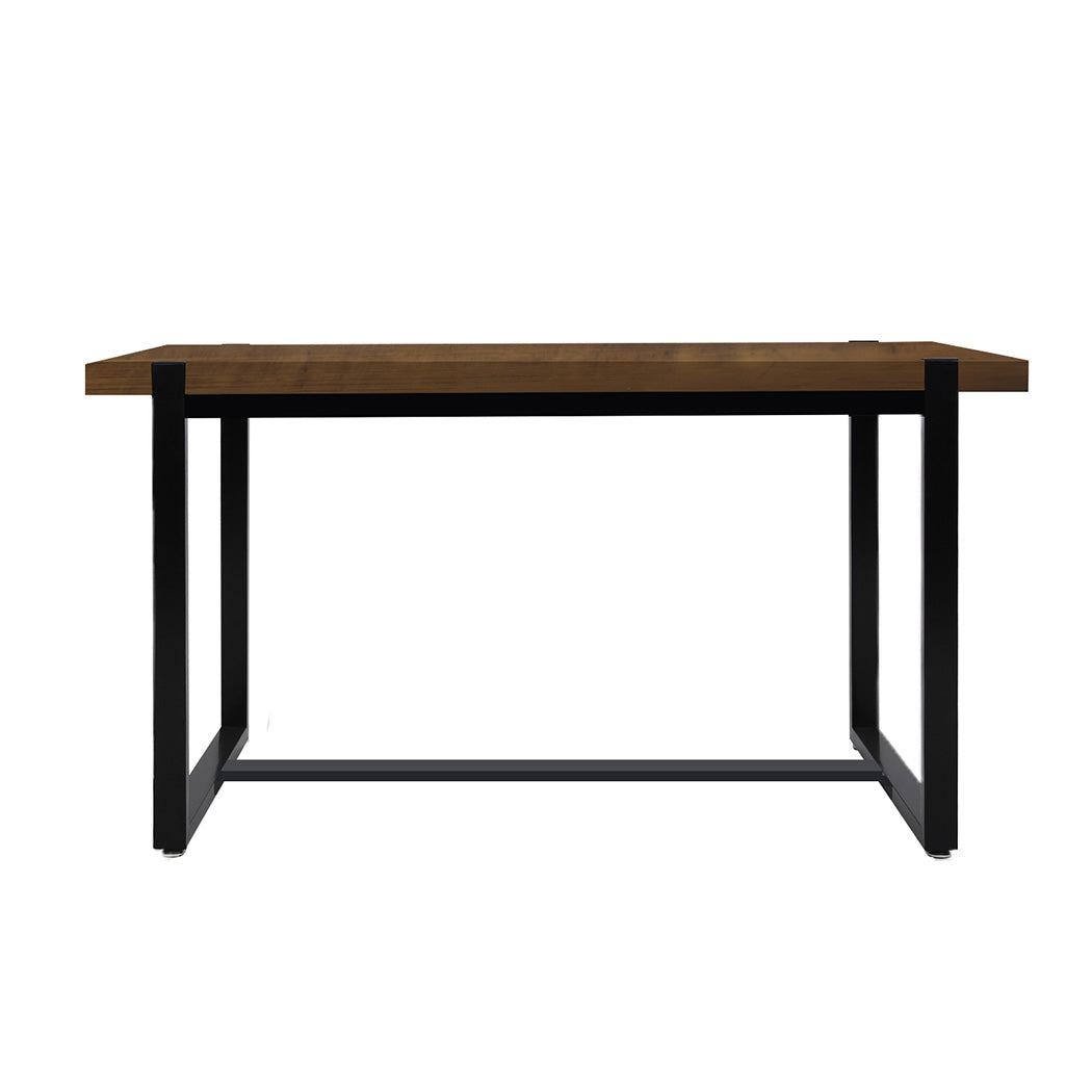 Dining Table Industrial Wooden Metal Kitchen Tables Cafe Restaurant 140Cm