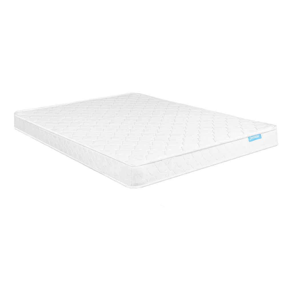 Zera 13cm Mattress Spring Coil Bonnell Bed Sleep Foam Medium Firm - Queen