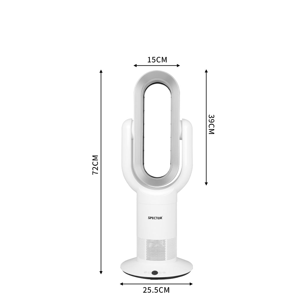 Bladeless Fan Electric Cooler - Silver