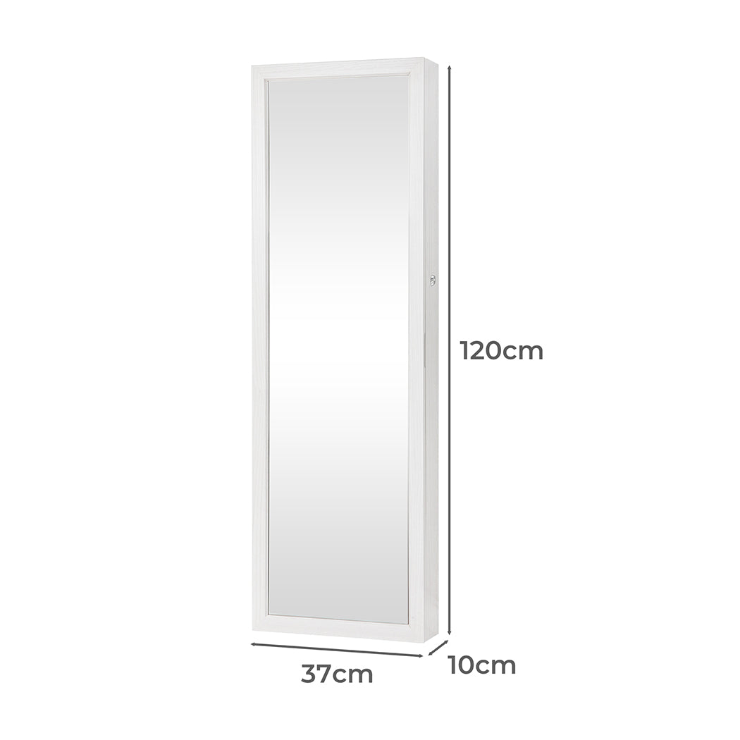 Mirror Jewellery Cabinet LED