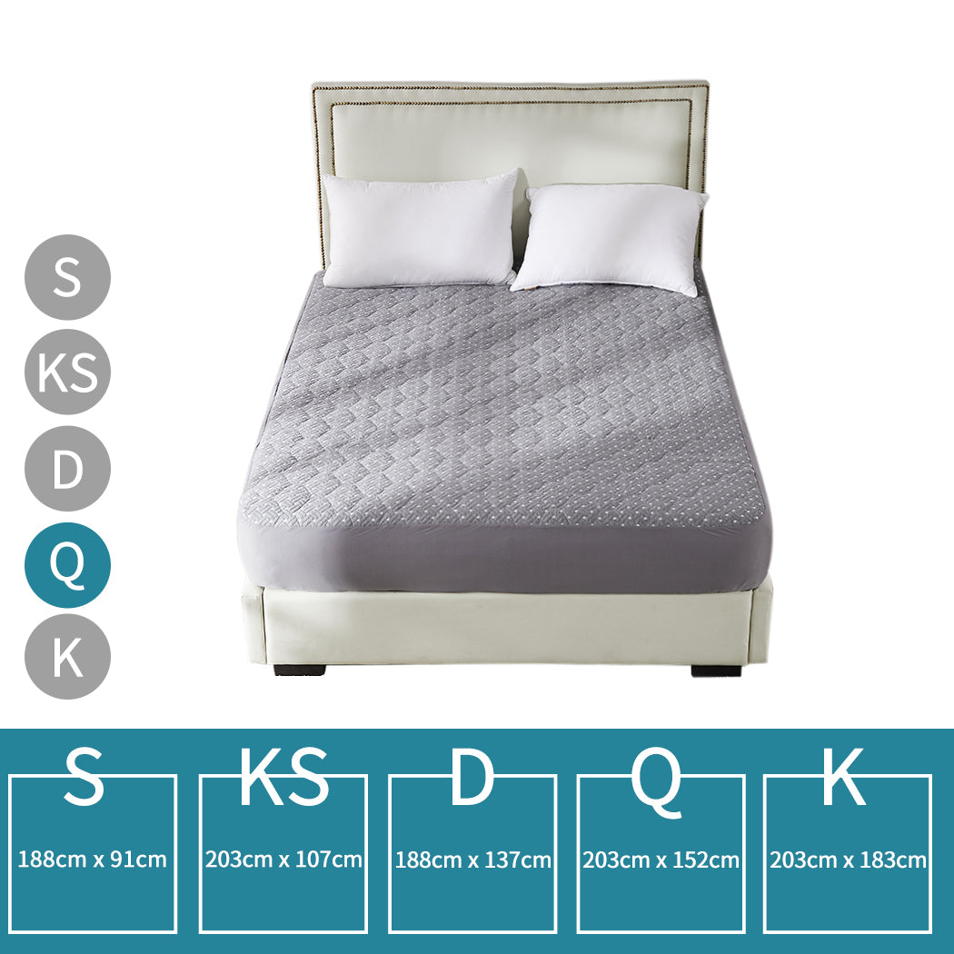 Queen DreamZ Mattress Protector Topper Bamboo
