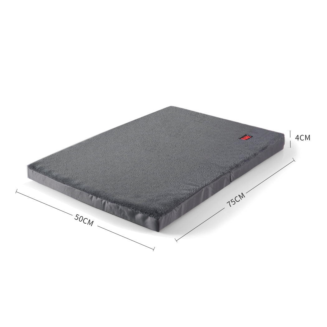 MEDIUM Dog Beds Pet Foldable - Grey