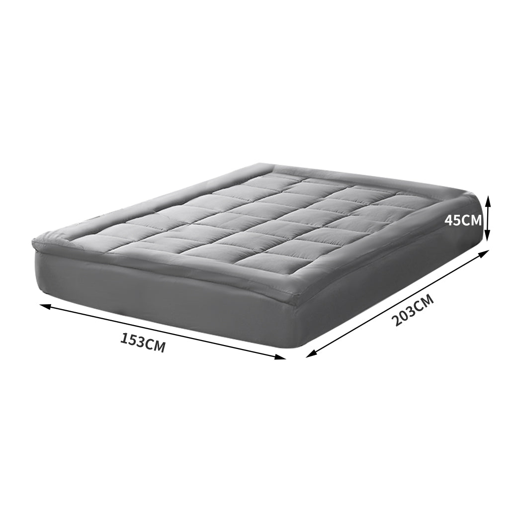 Queen DreamZ Mattress Topper Bamboo Fibre