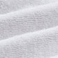 KING SINGLE Terry Cotton Fully Fitted Waterproof - White