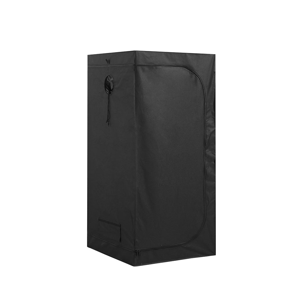 Garden Hydroponics Grow Room Tent Reflective Aluminum Oxford Cloth 75x75x160cm