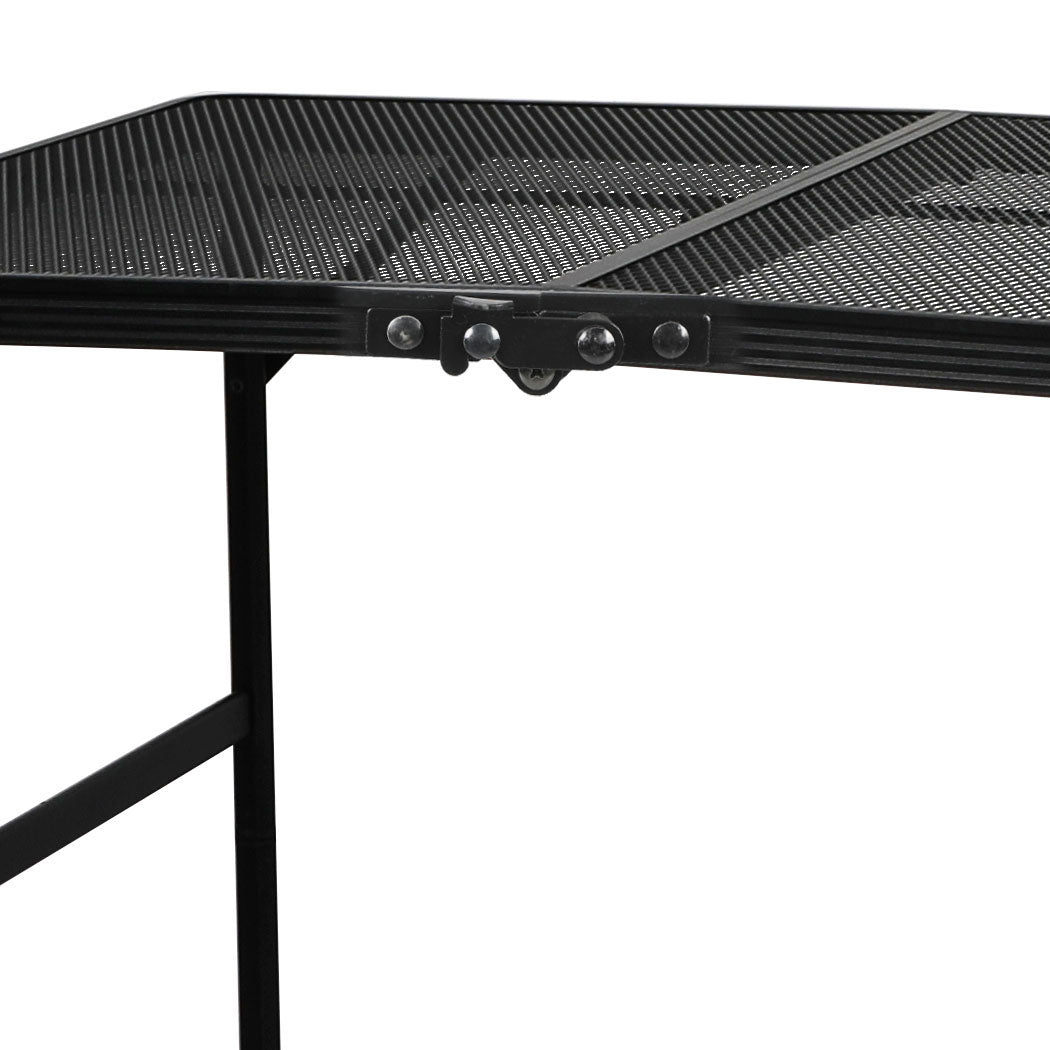Grill Table BBQ Camping Tables Outdoor Foldable Aluminium Portable Picnic Large
