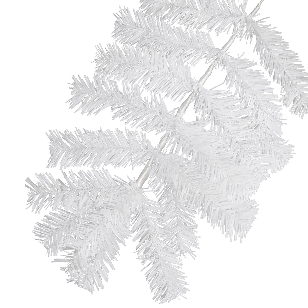 7ft 2.1m 900 Tips White Christmas Tree