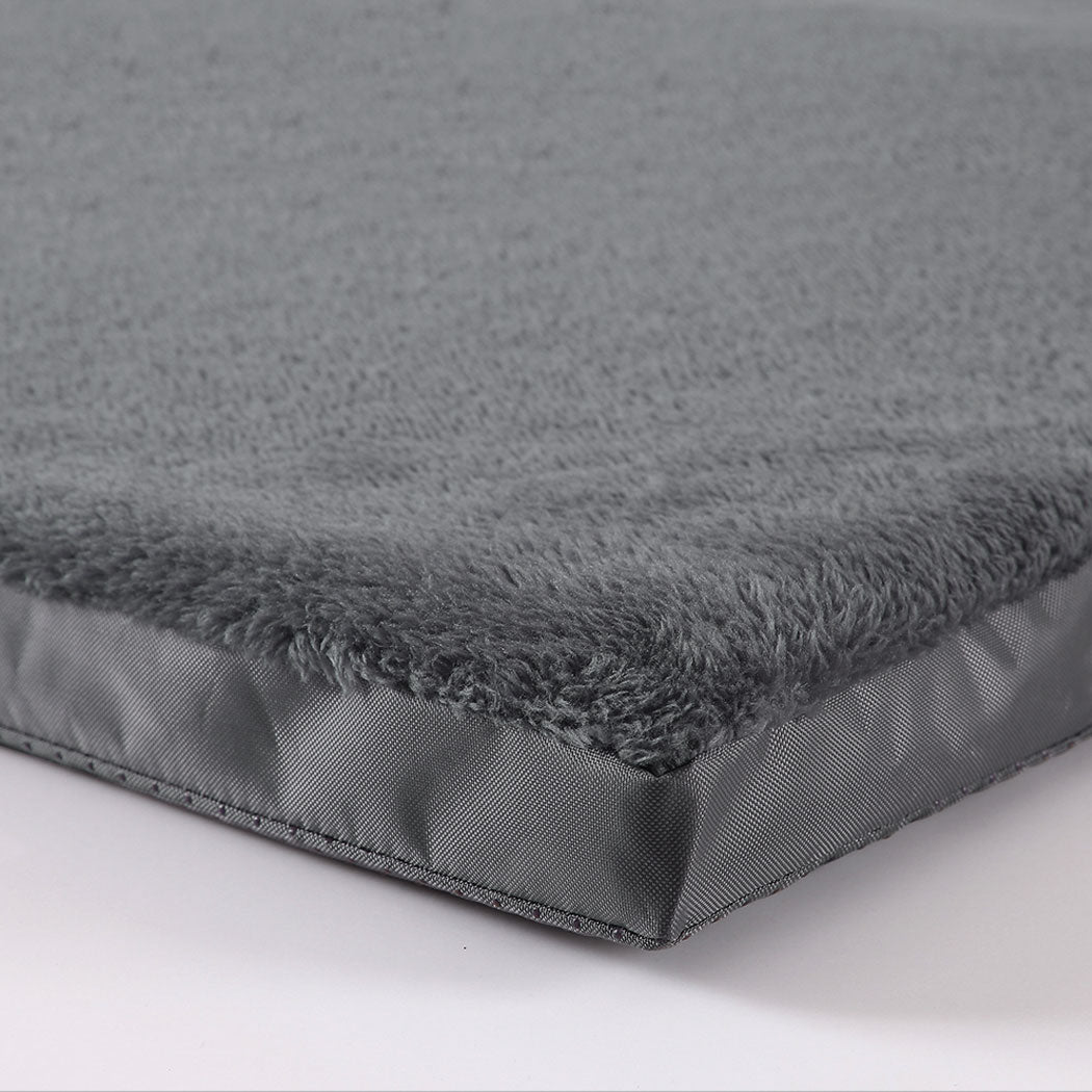 MEDIUM Dog Beds Pet Foldable - Grey
