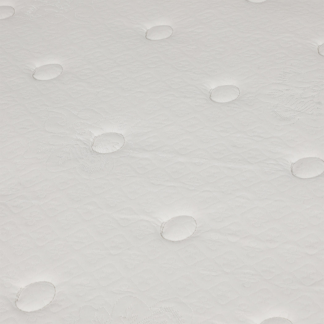 France 21cm Spring Mattress Premium Bed Top Foam Medium Firm - King Single