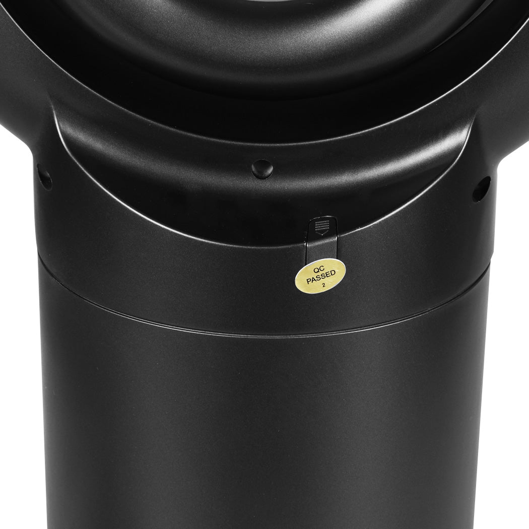 Bladeless Fan Cooler Heater - Black