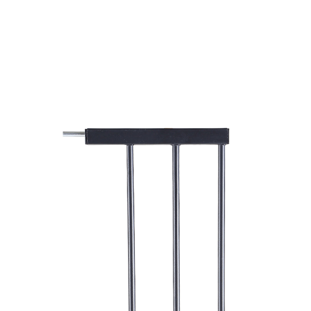 Baby Kids Safety Security Gate Stair Barrier Doors Extension Panels 20cm Black