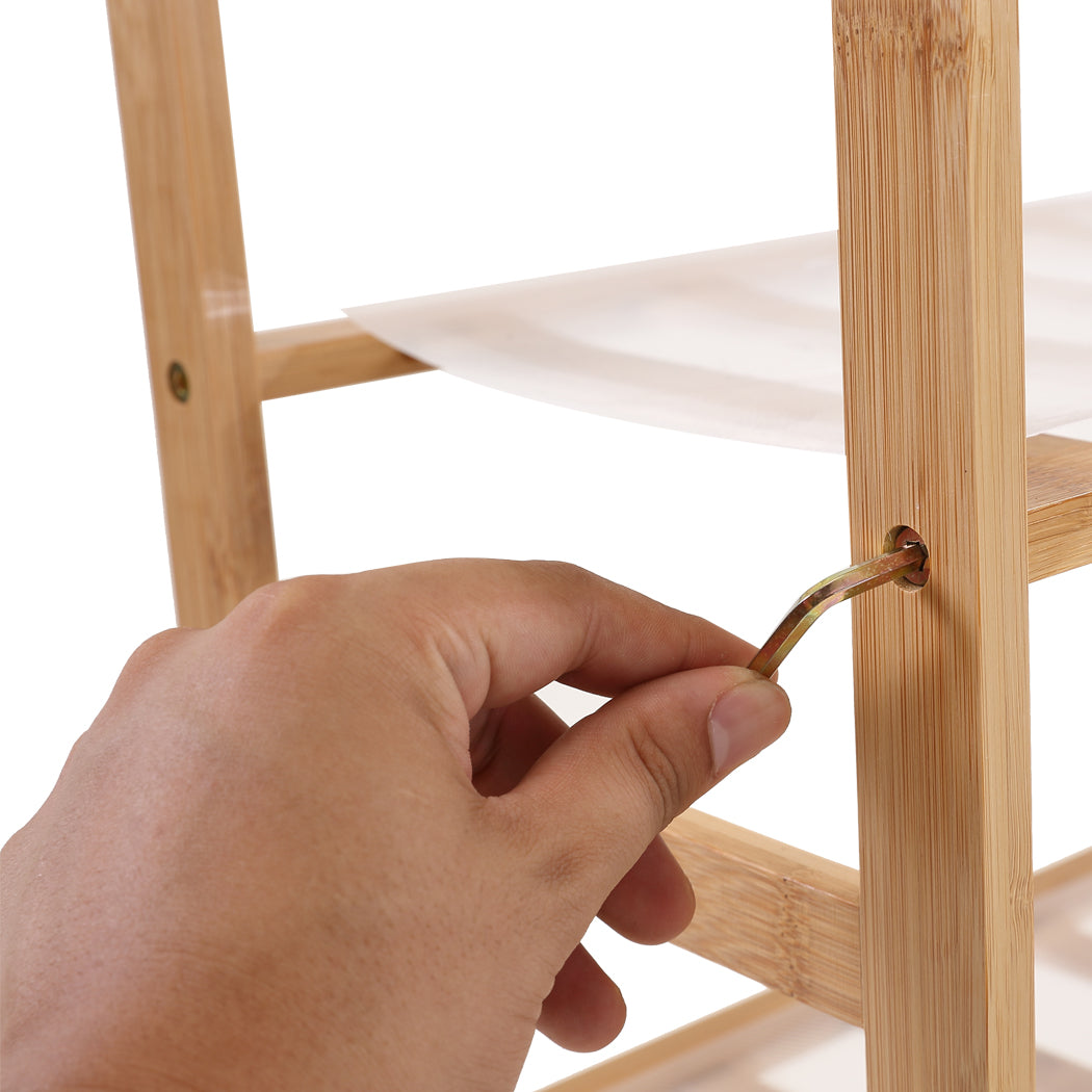 Levede Bamboo Shoe Rack Storage Wooden