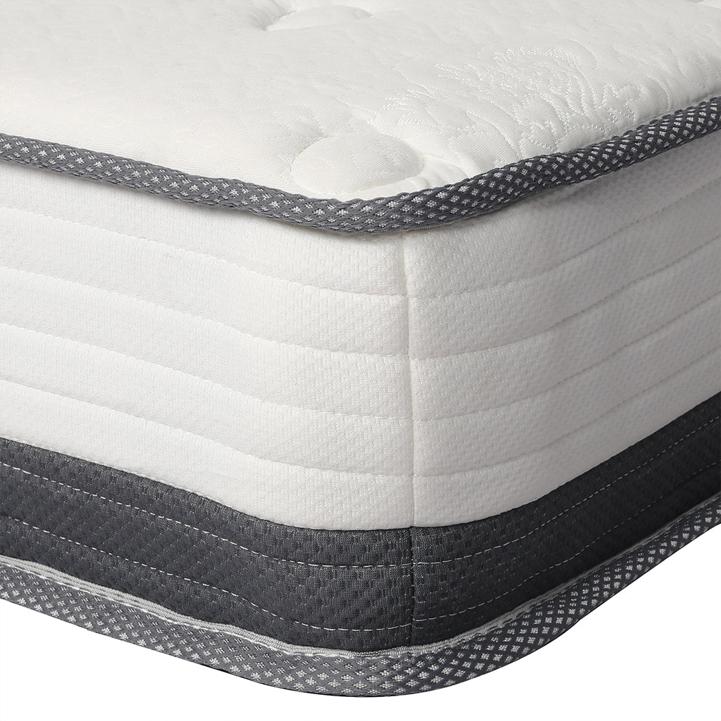 France 21cm Spring Mattress Premium Top Foam Medium Firm - Queen