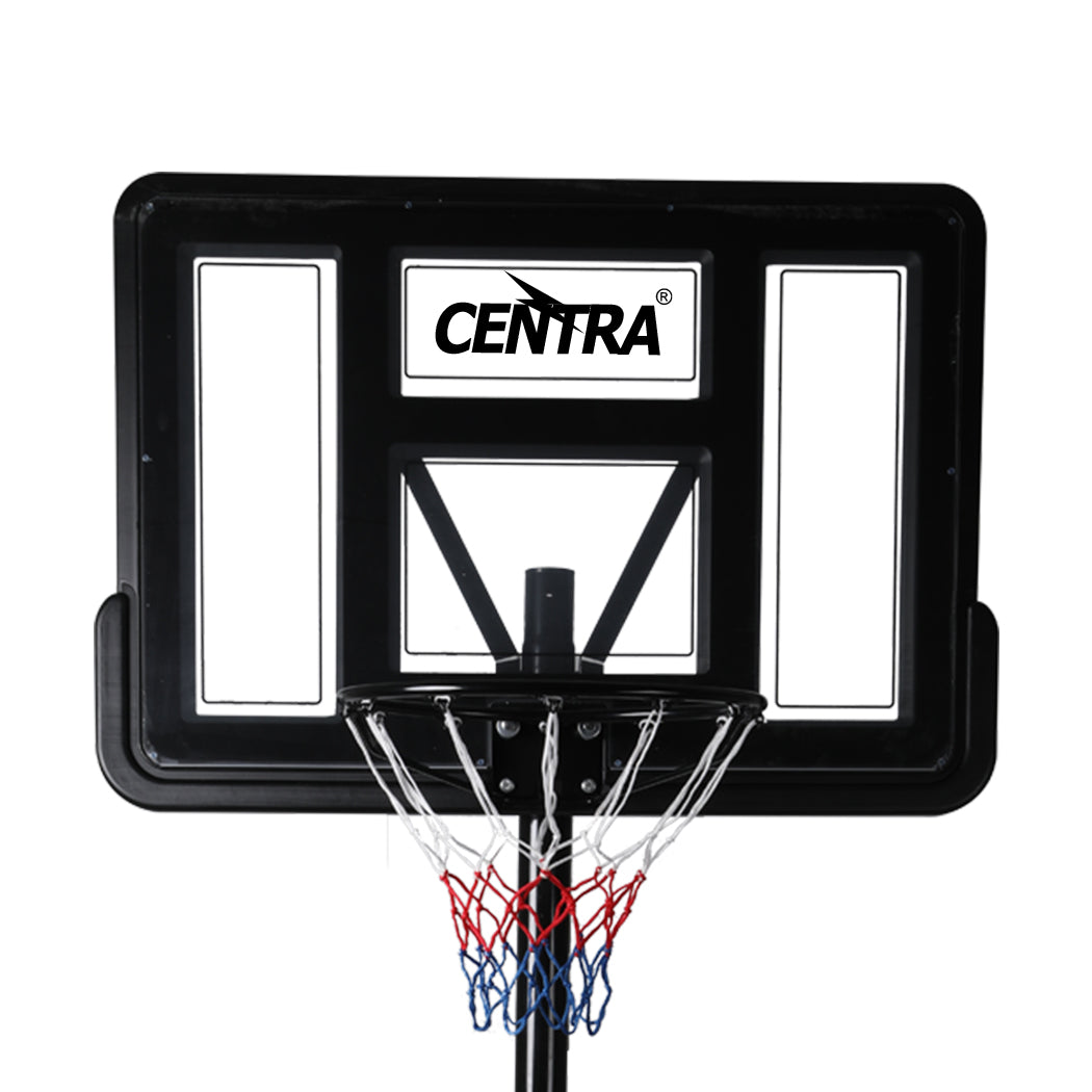 Basketball Hoop Stand System Portable 3.05M Height Adjustable Net Ring In Ground