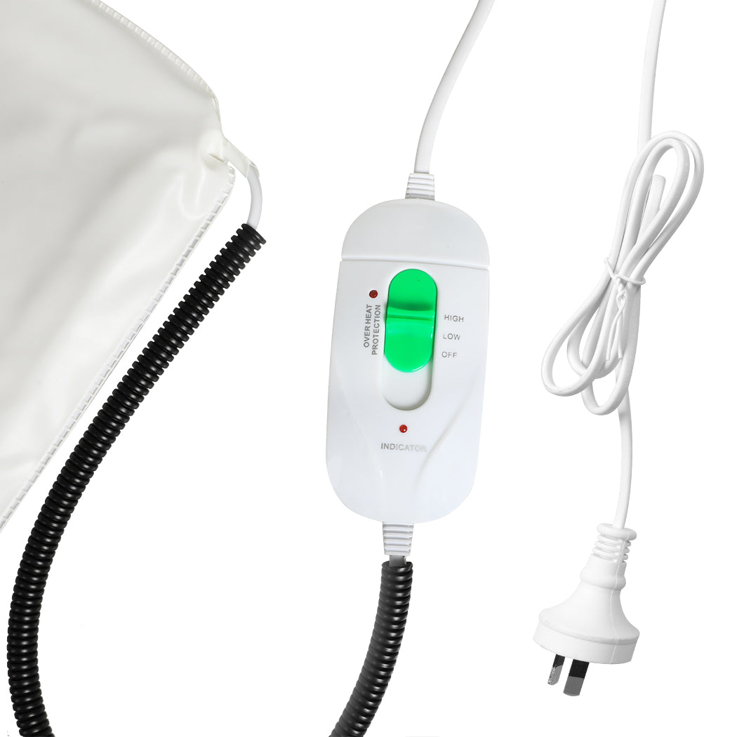 XLarge Dog Beds Electric Pet Heated - Grey