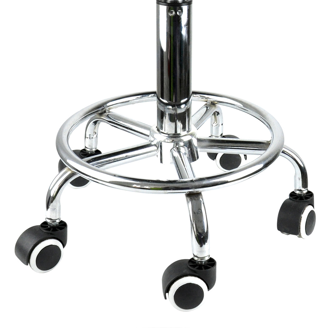Bar Stools Salon Stool Swivel Barber Dining Chair Pu Hydraulic Lift Teal