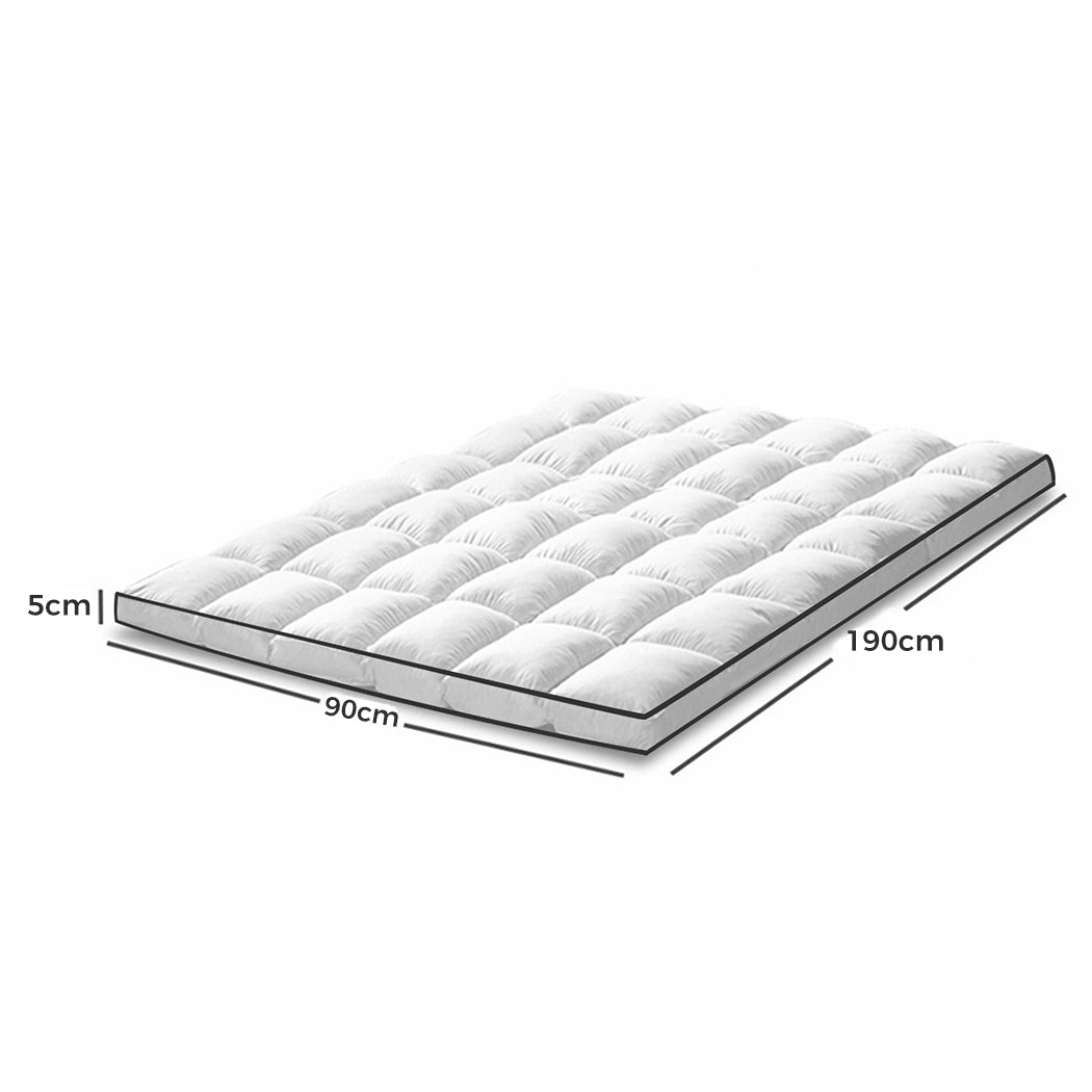 Single DreamZ Bedding Luxury Pillowtop Mattress