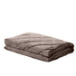 Waverly Weighted Soft Blanket 9KG Adults Size Anti-Anxiety Gravity - Brown